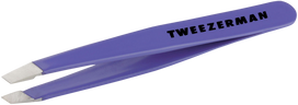 Tweezerman - Mini pasviręs pincetas žydinčios alyvos spalvos