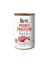 BRIT Mono Protein Beef & Rice 12x400 g monoproteinų maistas jautiena ir ryžiai