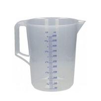 Sugraduotas matavimo indas 5L plast.