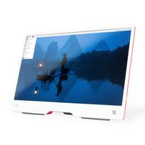 Raspberry Pi monitorius – 15.6 colio IPS LCD ekranas 1920x1080 pikselių HDMI + USB – raudona ir balta