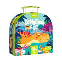 Nešiojama dėlionė „Dinozaurų amžius“