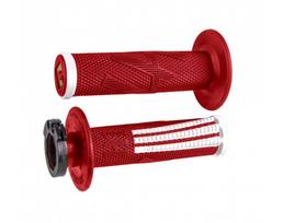 Rankenėlė ODI GRIPS PRO MX Lock-on v2 EMIG 4-Stroke Red/White