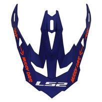 LS2 MX700 SNAPELIS - CARGO BLUE FLUO ORANGE