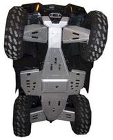 Ricochet ATV Polaris XP550/850 2009-19, Skidplate set with floorboard plates