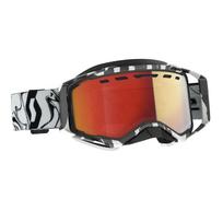 Akiniai Scott Goggle Prospect Snow Cross LS marble black/white light sensitive red chrom
