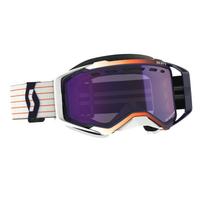 Akiniai Scott Goggle Prospect Snow Cross LS blue/white light sensitive blue chrome