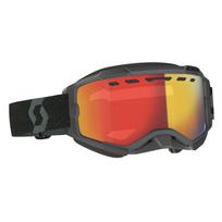 Akiniai Scott Goggle Fury Snow Cross black enhancer red chrome