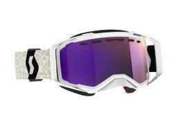 Akiniai Scott Goggle Prospect Snow Cross white/black / enhancer purple chrome