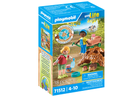 Ežiukų šeimynėlės priežiūra PLAYMOBIL MY LIFE  71512
