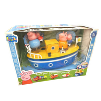 Peppa Pig laivas + 4 personažų rinkinys