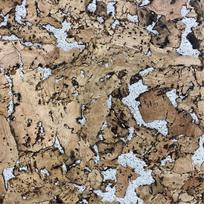 Kamštinė sienų danga COLORADO, baltos sp., 30 x 60 x 0,3 cm