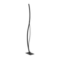 LED toršeras EGLO GRISOLIA, 20 W, 2500 lm, 4000 K, juodos sp, 22 x 22 x 129 cm