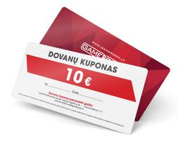 GAME ROOM DOVANŲ KUPONAS - 20€
