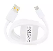 DL129 Realme USB-C Data Cable Fast Charge 65W 1m White (Bulk)