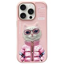 Nimmy iPhone 16 Pro Max 6.9" pink/pink Cool AND Cute 2.0 Cat case