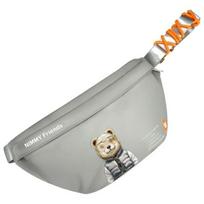 Nimmy Grey Crossbody Cool AND Cute 2.0 Bear Shoulder Bag