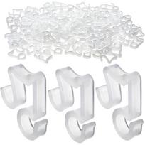 Muzikinė nata pakabinamas lauko šviesos girliandos kabliukas plastikinis šviesos spaustukas dekoratyvinis slankiojantis spaustukas One Size