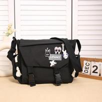 New Handbag Shoulder Bag Large Capacity Messenger Bag Youth Messenger Bag Student Schoolbag juoda