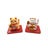 Judanti Japonų ir Kinų sėkmės katė - Maneki Neko 5,5 cm