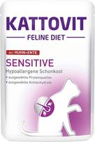 Kattovit Sensitive chicken+duck 85g paketėlis