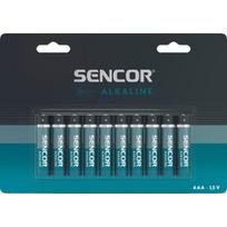 Šarminės baterijos AAA 1.5V Sencor, 10 vnt.