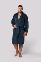 Chalatas vyrams Envie Elegant, mėlynas, M/L