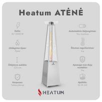 Heatum Atėnė Dujinis šildytuvas Piramidė