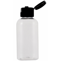Plastikinis buteliukas su kamšteliu, 50 ml