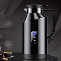 12V 24V Automobilinis virdulys Elektrinis virdulys Vanduo vairuotojams Tvirtas 1500ml With Base