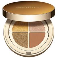 Clarins Ombre 4 Colour Eye Palette akių šešėlių paletė ilgai išliekančio poveikio atspalvis 07 Bronze Gradation 4.2 g