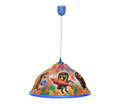 Pakabinamas vaikiškas šviestuvas, kabinamas ant virvės HEDGEHOG 1xE27/15W/230V