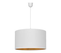 Pakabinamas sietynas ALBA 1xE27/15W/230V d. 45 cm baltas/aukso