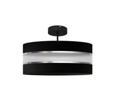 Sietynas ant stulpo HELEN 3xE27/15W/230V juodas/blizgus chromas