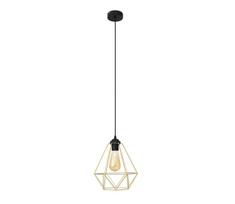 Pakabinamas sietynas KARO 1xE27/15W/230V auksas/juoda