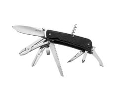 Ruike RULD51 - Daugiafunkcis kišeninis peilis TREKKER 11,4 cm/17 funkcijos juoda
