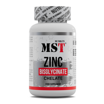 MST Nutrition Zinc Chelate Bisglycinate 90 tab