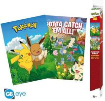 Plakatas Abysse POKEMON - 2 plakatų rinkinys - Aplinkos (52x38)