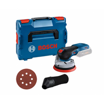 BOSCH GEX 18V-125 ekscentrinis šlifuoklis SOLO L-Boxx