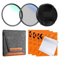K&F Concept K&F 82mm 2pcs Professional Lens Filter Kit (MCUV/CPL) + Filter Pouch+Lens Cap+3pcs*Cleaning Cloth