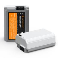K&F Concept NP-FW50 1100mAh, Type C Mount Direct Camera Battery, *2pcs