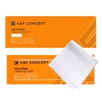 K&F Concept K&F 40pcs* Microfiber Cleaning cloth Kit, 15*15cm, White, Dry, in vacuum