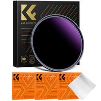K&F Concept 82MM,Nano-X Ultra ND1000000 Filter, HD, Waterproof, Anti Scratch, Antireflective Purple