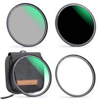 K&F Concept K&F 52mm Magnetic 3pcs Filter Kit, MCUV+CPL+ND1000+Filter Ring, Green