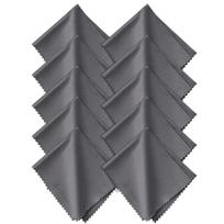 K&F Concept KF 10pcs* Microfiber Cleaning cloth Kit, 15*18cm, Gray, Dry, in OPP bag