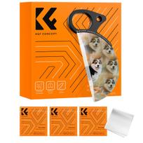 K&F Concept K&F 79MM,Nano-B Series Hand-held semi-circular Prism Effect Filter with 3pcs vacuum cleaning cloths