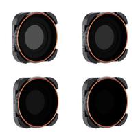 K&F Concept Action Camera Filter Set 4pcs HD (ND8/PL+ND16/PL+ND32/PL+ND64/PL) with Anti-reflection