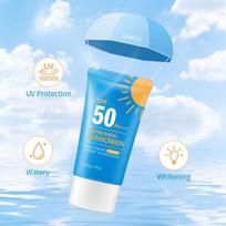 LAIKOU Gaivinantis Apsauginis Kremas nuo Saulės Apsauga nuo UV Spindulių Balinantis Veidui Kūnui Apsauginis Kremas nuo Saulės SPF50 PA+++
