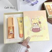 CAPPUVINI Honey Lip Mask Set Moisturizing And Nourishing Lip Oil Lip Mask Set Lip Care Set