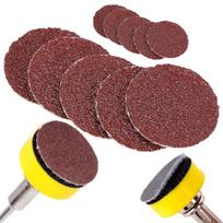 Mini diskas metalui - mediena - 24 mm - Dremel - mini guminė juosta - 36 vnt