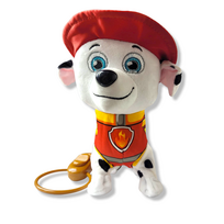 Paw Patrol šuniukas Marshall su pavadėliu - vaikšto ir groja